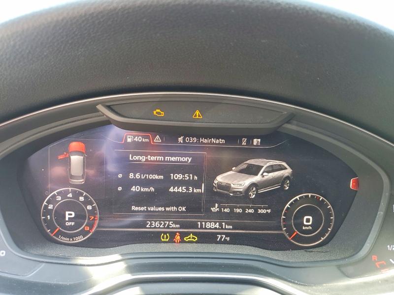 Продажа на аукционе авто 2018 Audi A4 Allroad, vin: WA19NAF49JA028975, номер лота: 60971646