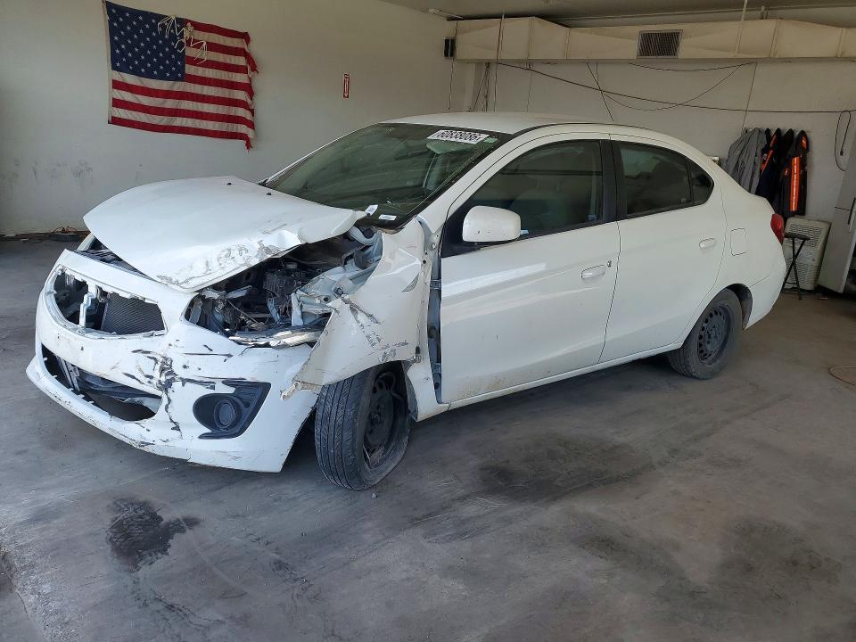 2018 Mitsubishi Mirage მანქანა იყიდება აუქციონზე, vin: ML32F3FJ3JHF09324, აუქციონის ნომერი: 60838086
