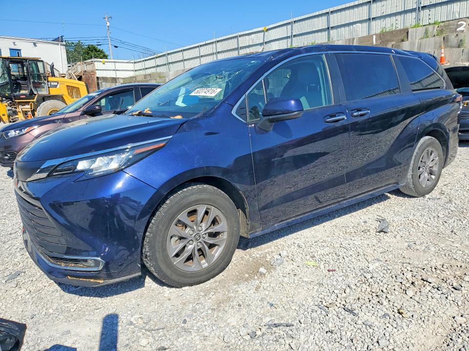 Aukcja sprzedaży 2022 Toyota Sienna, vin: 5TDYRKEC5NS126589, numer aukcji: 60374916