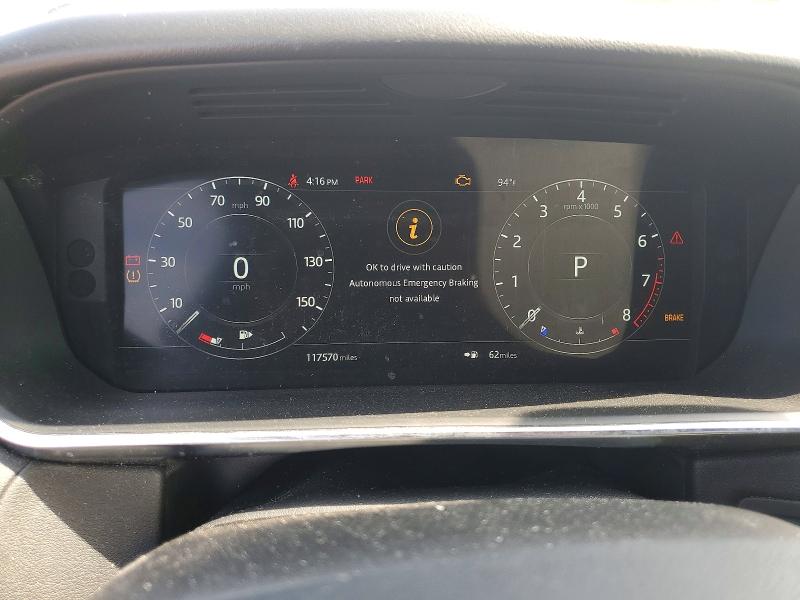 2019 Land Rover Range Rover Sport მანქანა იყიდება აუქციონზე, vin: SALWR2RV5KA814256, აუქციონის ნომერი: 62339726