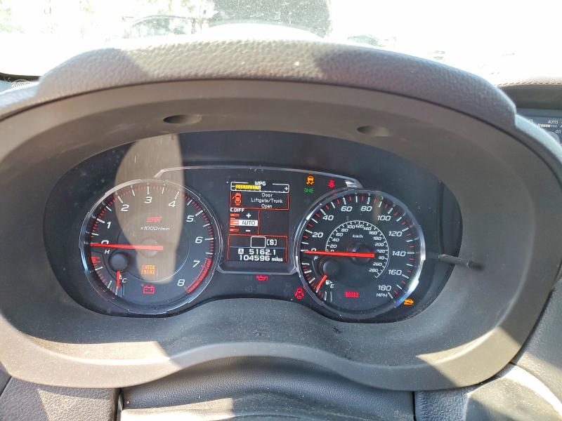 Продаж на аукціоні авто 2018 Subaru Wrx, vin: JF1VA2T69J9835936, номер лоту: 62255006