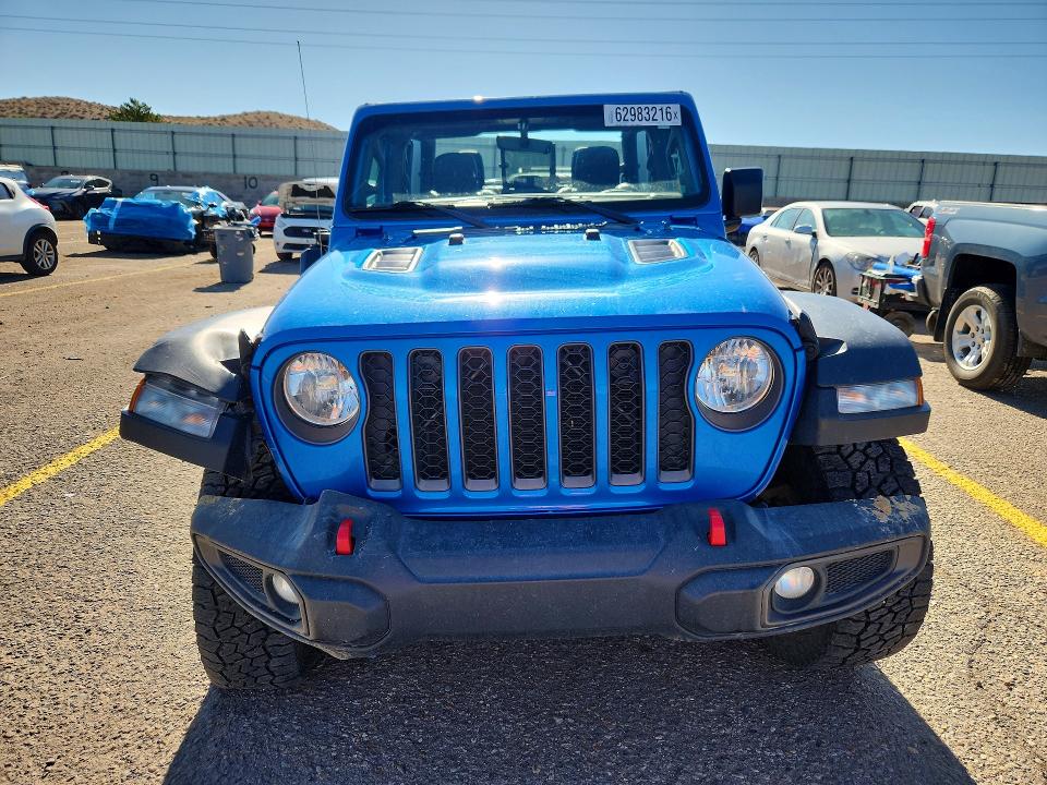 62983216 :رقم المزاد ، 1C6JJTBG6PL577404 vin ، 2023 Jeep Gladiator مزاد بيع