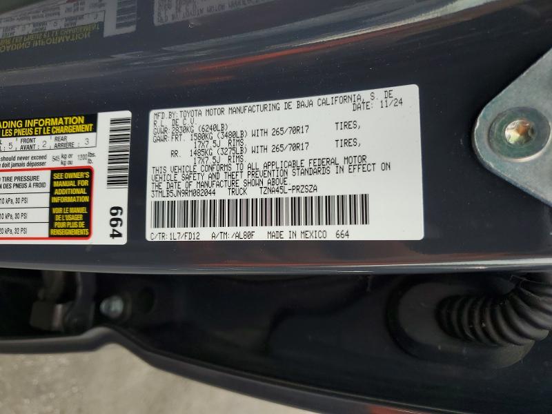 Продажа на аукционе авто 2024 Toyota Tacoma, vin: 3TMLB5JN9RM082044, номер лота: 60863946