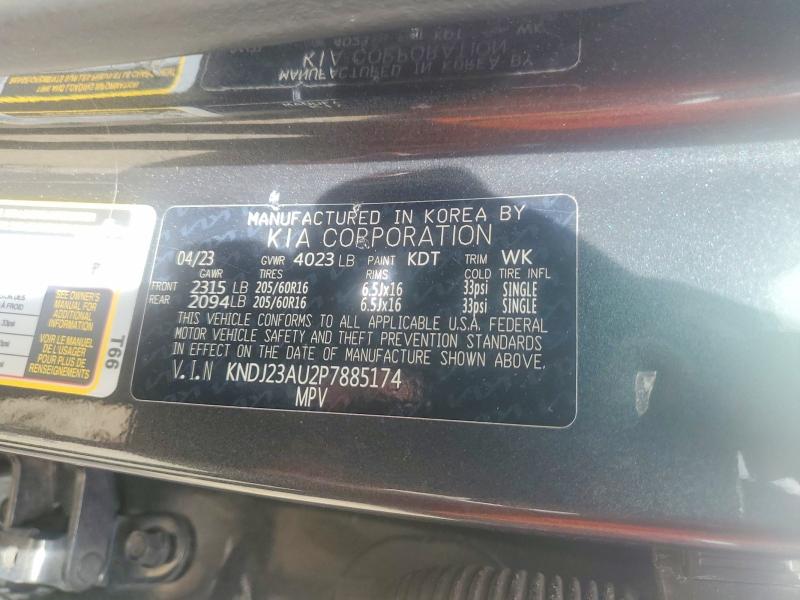 Продажа на аукционе авто 2023 Kia Soul, vin: KNDJ23AU2P7885174, номер лота: 62153936