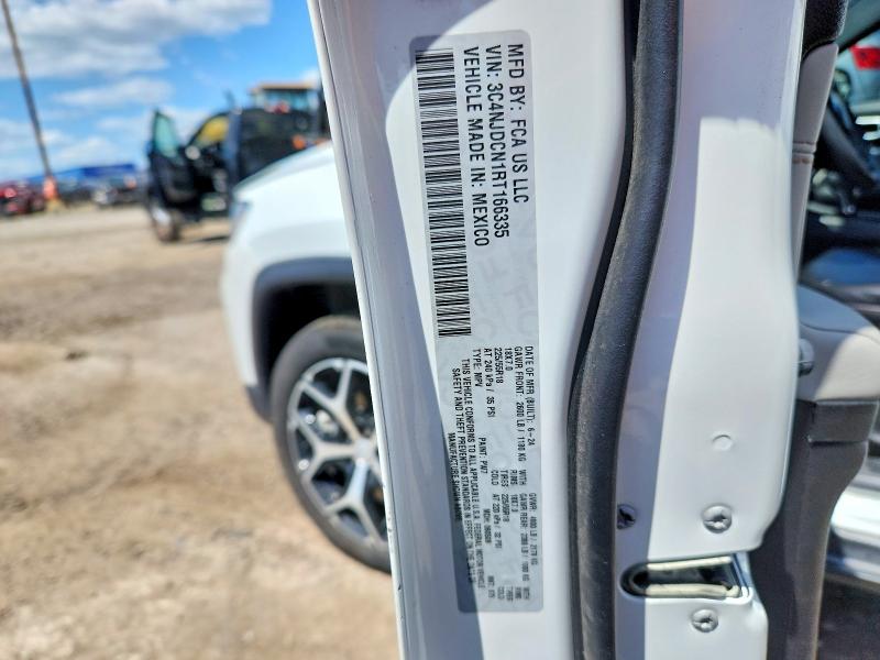 62850796 :رقم المزاد ، 3C4NJDCN1RT166335 vin ، 2024 Jeep Compass مزاد بيع