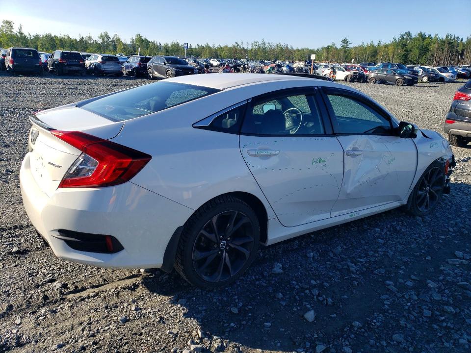 61675876 :رقم المزاد ، 2HGFC2F8XKH014515 vin ، 2019 Honda Civic مزاد بيع