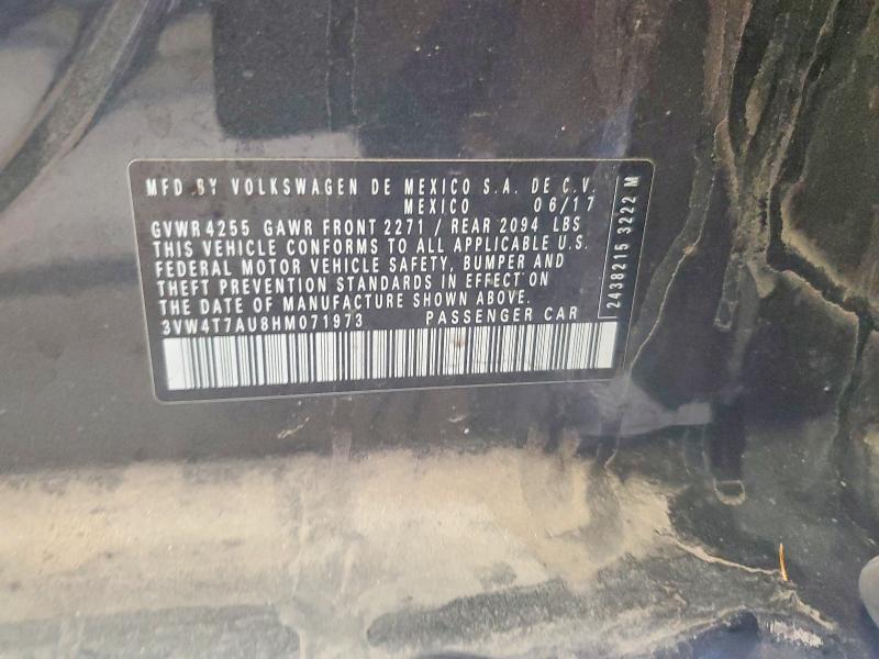 Aukcja sprzedaży 2017 Volkswagen Gti, vin: 3VW4T7AU8HM071973, numer aukcji: 59636086