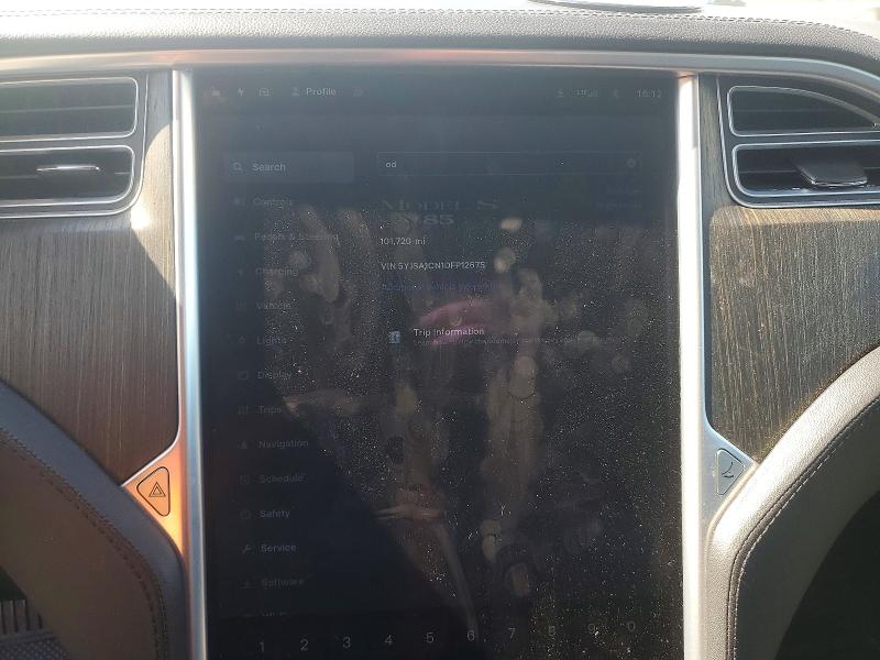 60146076 :رقم المزاد ، 5YJSA1CN1DFP12575 vin ، 2013 Tesla Model S مزاد بيع