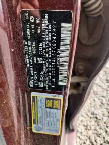 Продажа на аукционе авто 2019 Kia Optima, vin: 5XXGT4L37KG347927, номер лота: 60822816