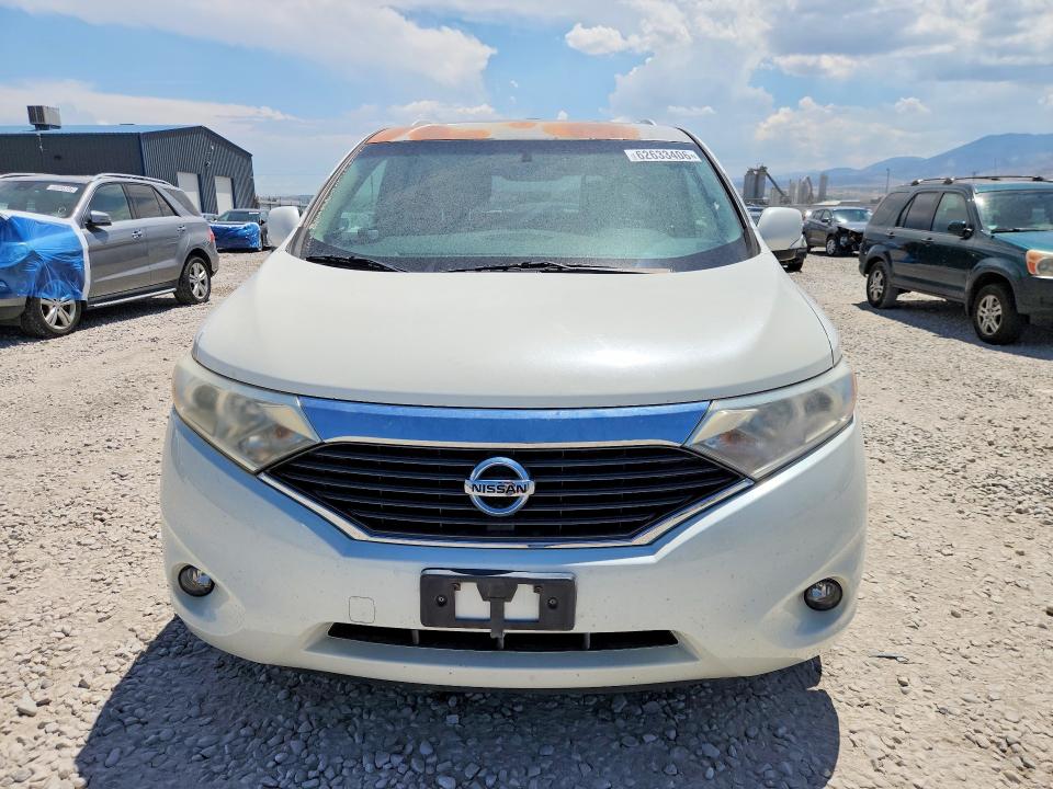 2012 Nissan Quest მანქანა იყიდება აუქციონზე, vin: JN8AE2KP9C9033627, აუქციონის ნომერი: 62633406