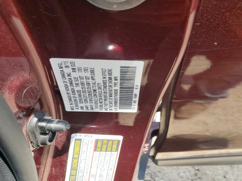 2015 Honda Cr-v მანქანა იყიდება აუქციონზე, vin: 2HKRM3H51FH549246, აუქციონის ნომერი: 59020196