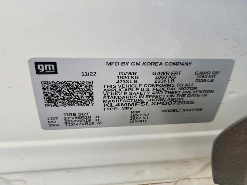 Продаж на аукціоні авто 2023 Buick Encore Gx, vin: KL4MMFSLXPB072025, номер лоту: 63254746