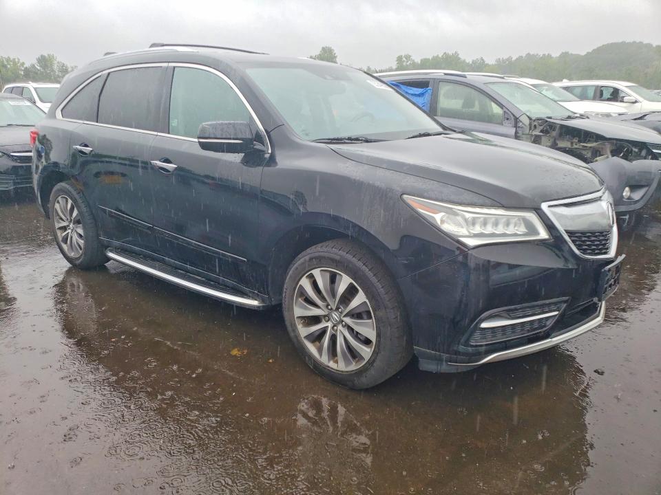 63249626 :رقم المزاد ، 5FRYD4H45EB015266 vin ، 2014 Acura Mdx مزاد بيع