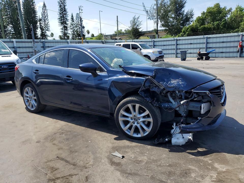 61476806 :رقم المزاد ، JM1GJ1V51G1450492 vin ، 2016 Mazda 6 مزاد بيع
