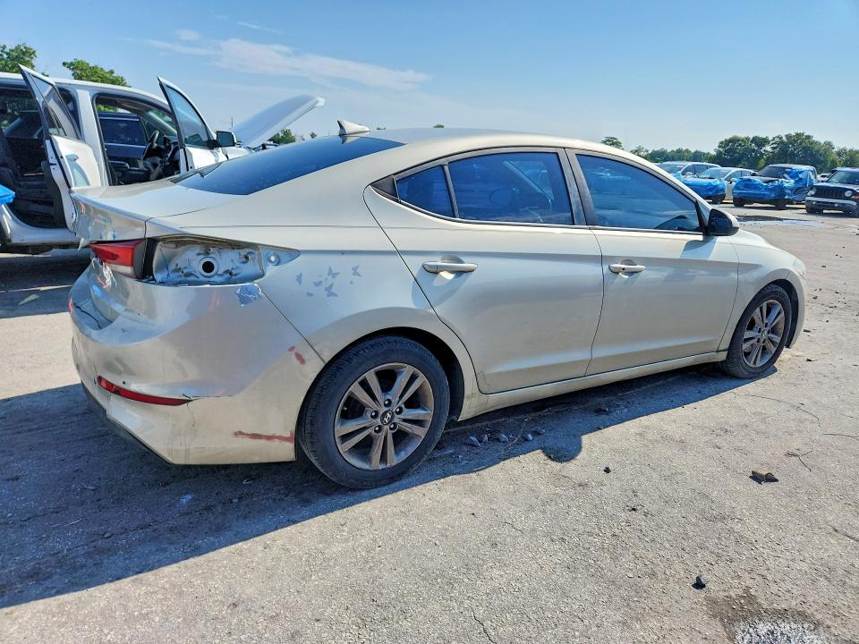 61006206 :رقم المزاد ، 5NPD84LF1HH032519 vin ، 2017 Hyundai Elantra مزاد بيع