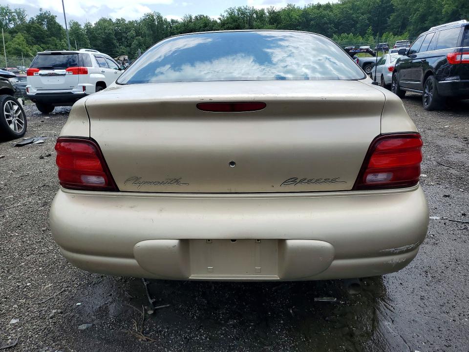 60815506 :رقم المزاد ، 1P3EJ46X0XN616583 vin ، 1999 Plymouth Breeze مزاد بيع