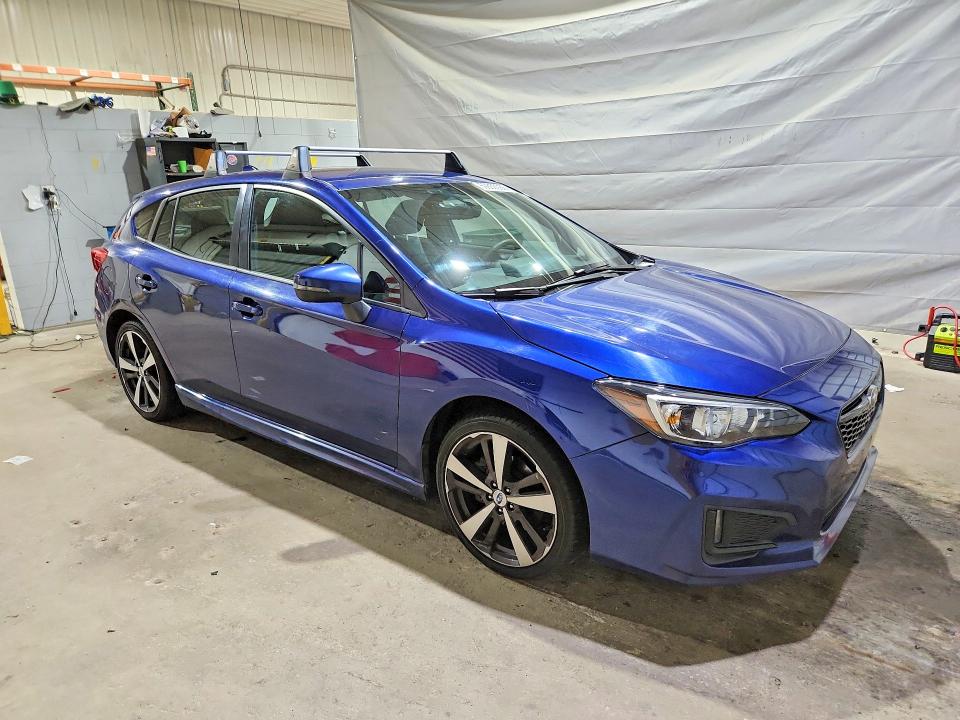 2018 Subaru Impreza მანქანა იყიდება აუქციონზე, vin: 4S3GTAK69J1702309, აუქციონის ნომერი: 59850086