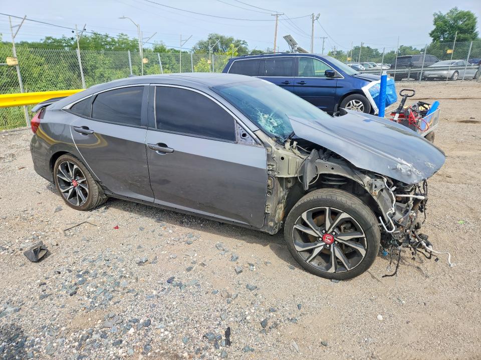 62065896 :رقم المزاد ، 2HGFC1E53JH706812 vin ، 2018 Honda Civic مزاد بيع