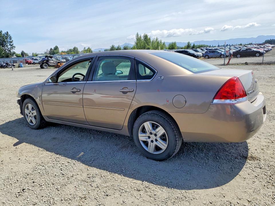 59323596 :رقم المزاد ، 2G1WB55K379155128 vin ، 2007 Chevrolet Impala مزاد بيع