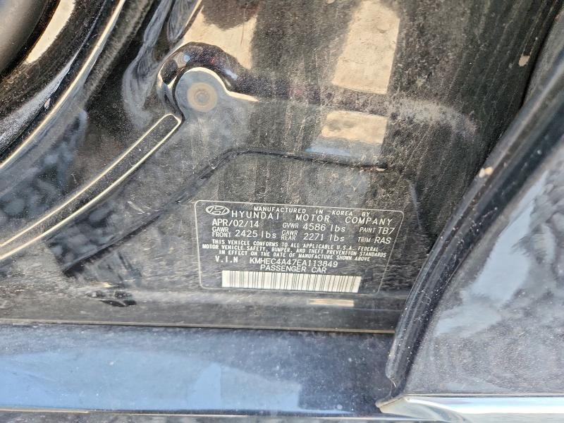Продаж на аукціоні авто 2014 Hyundai Sonata, vin: KMHEC4A47EA113849, номер лоту: 60225646