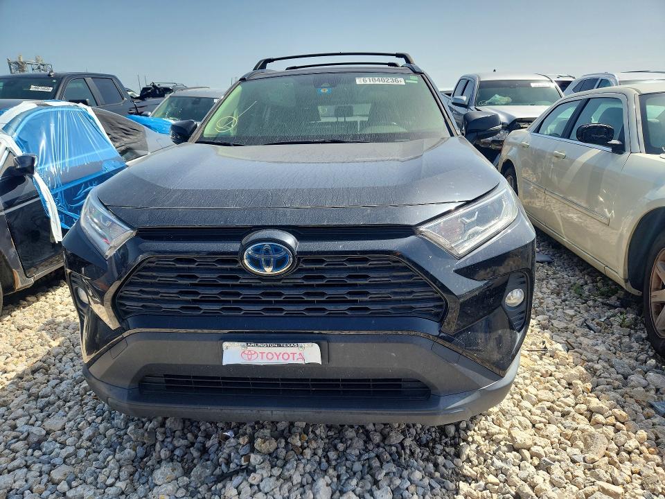 2021 Toyota Rav4 Hybrid მანქანა იყიდება აუქციონზე, vin: JTMB6RFV4MD007594, აუქციონის ნომერი: 61040236
