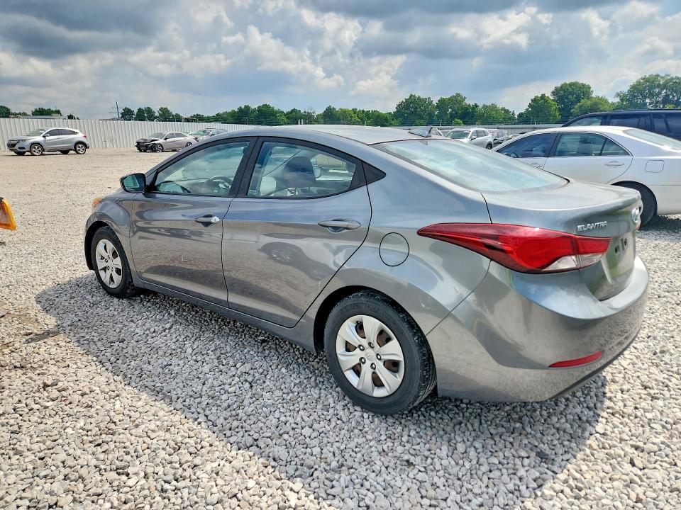 60137166 :رقم المزاد ، KMHDH4AE1GU624738 vin ، 2016 Hyundai Elantra مزاد بيع