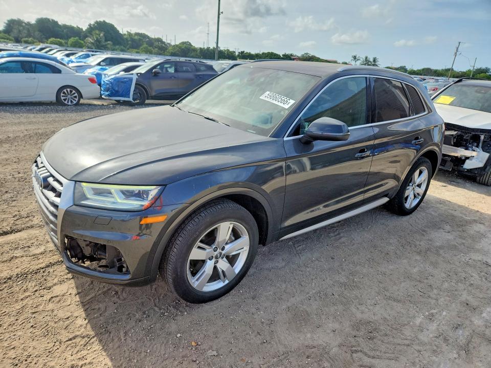 2019 Audi Q5 მანქანა იყიდება აუქციონზე, vin: WA1BNAFY0K2057278, აუქციონის ნომერი: 59860566