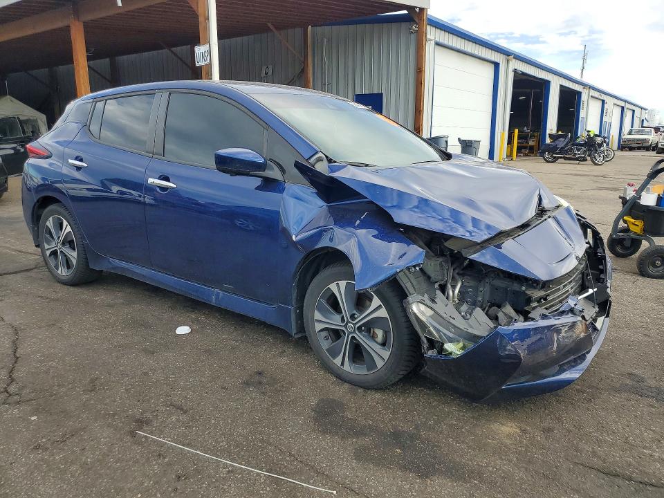 2022 Nissan Leaf მანქანა იყიდება აუქციონზე, vin: 1N4BZ1CVXNC556498, აუქციონის ნომერი: 60421626