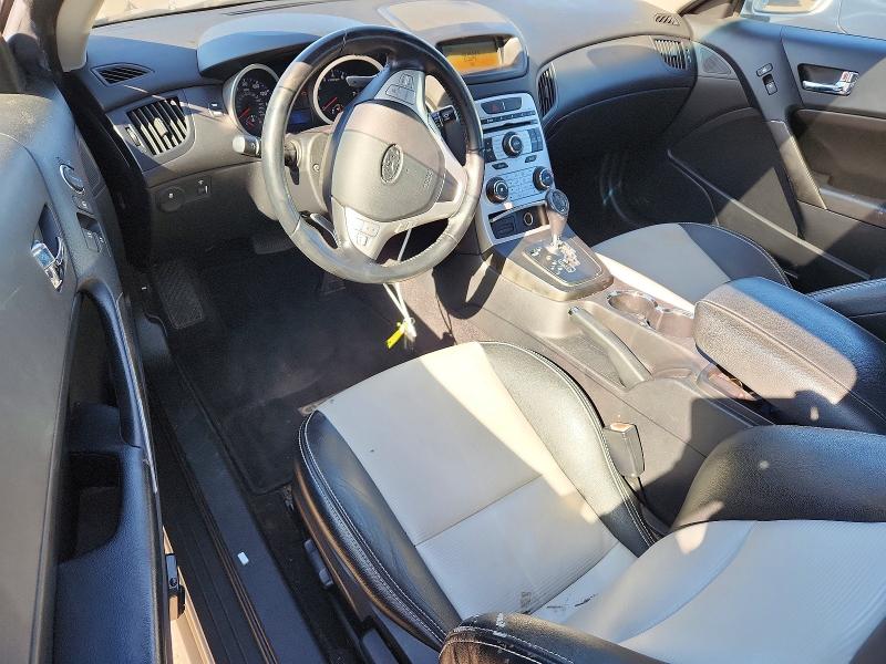 2010 Hyundai Genesis Coupe მანქანა იყიდება აუქციონზე, vin: KMHHT6KD2AU010208, აუქციონის ნომერი: 61643346