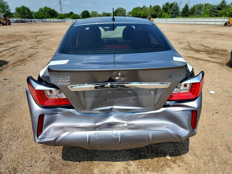 2022 Mitsubishi Mirage მანქანა იყიდება აუქციონზე, vin: ML32FUFJ9NHF05824, აუქციონის ნომერი: 62574586