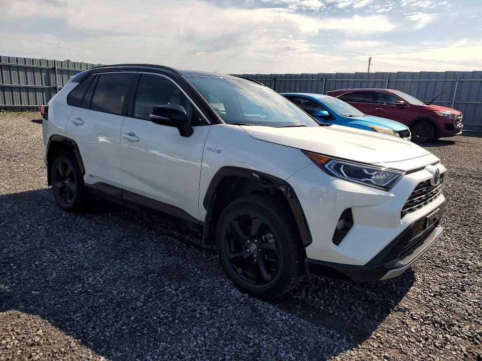 61778876 :رقم المزاد ، 2T3RWRFV4KW034258 vin ، 2019 Toyota Rav4 Hybrid مزاد بيع