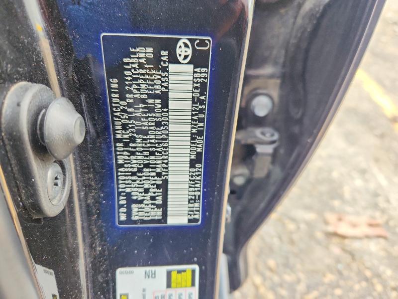 61144086 :رقم المزاد ، 5YFP4RCE6LP053004 vin ، 2020 Toyota Corolla مزاد بيع
