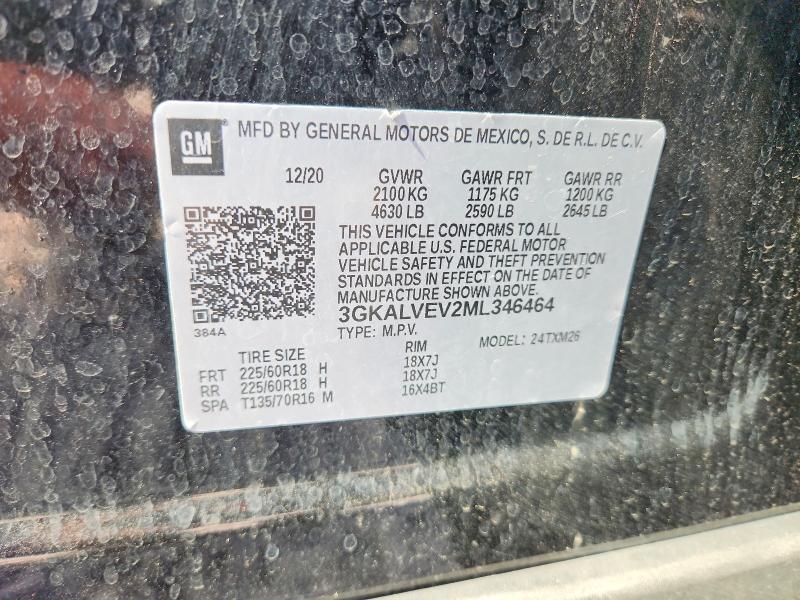 Продажа на аукционе авто 2021 Gmc Terrain, vin: 3GKALVEV2ML346464, номер лота: 61857846