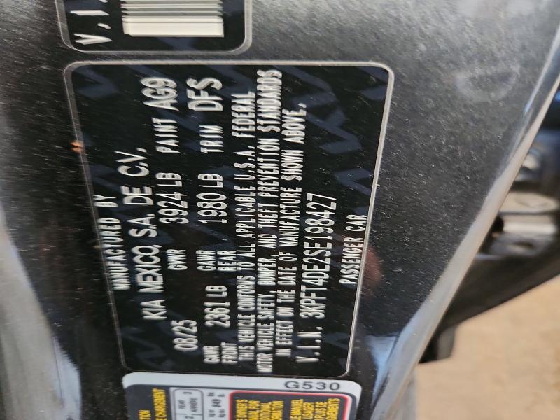 60962956 :رقم المزاد ، 3KPFT4DE2SE198427 vin ، 2025 Kia K4 مزاد بيع