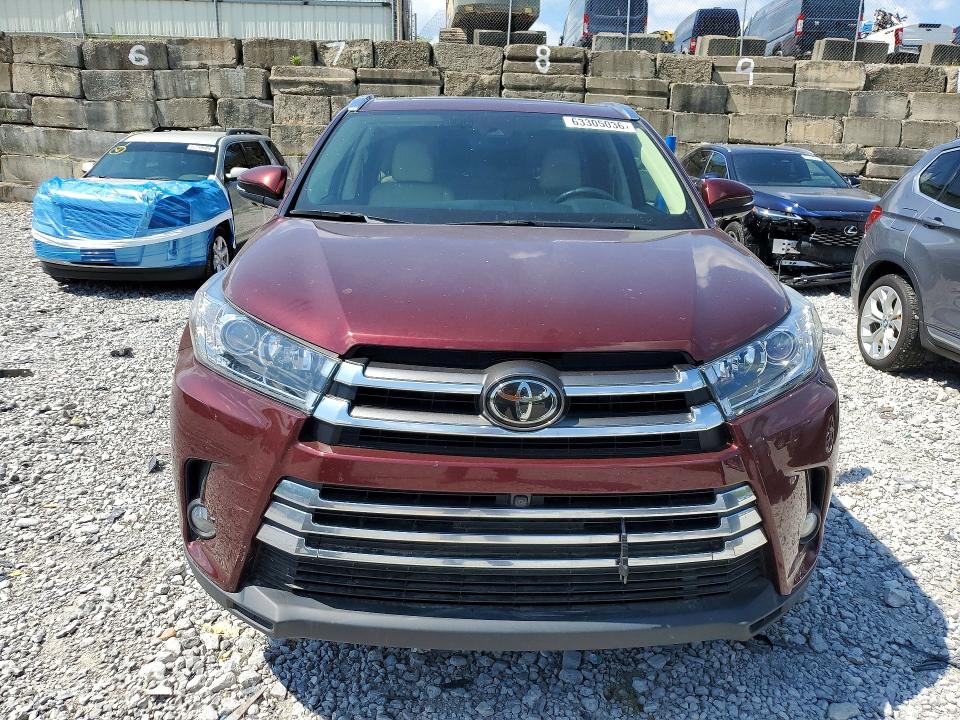Aukcja sprzedaży 2017 Toyota Highlander, vin: 5TDDZRFH1HS367152, numer aukcji: 63305036