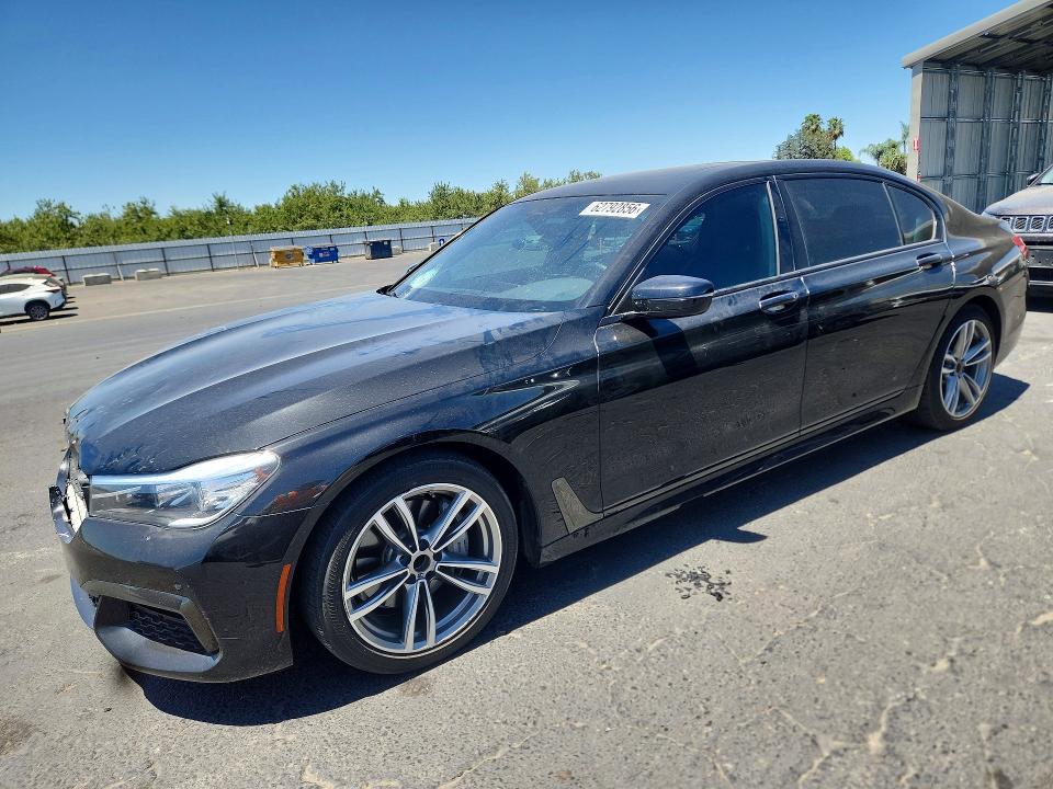 2019 Bmw 740 მანქანა იყიდება აუქციონზე, vin: WBA7E2C52KB454421, აუქციონის ნომერი: 62792856