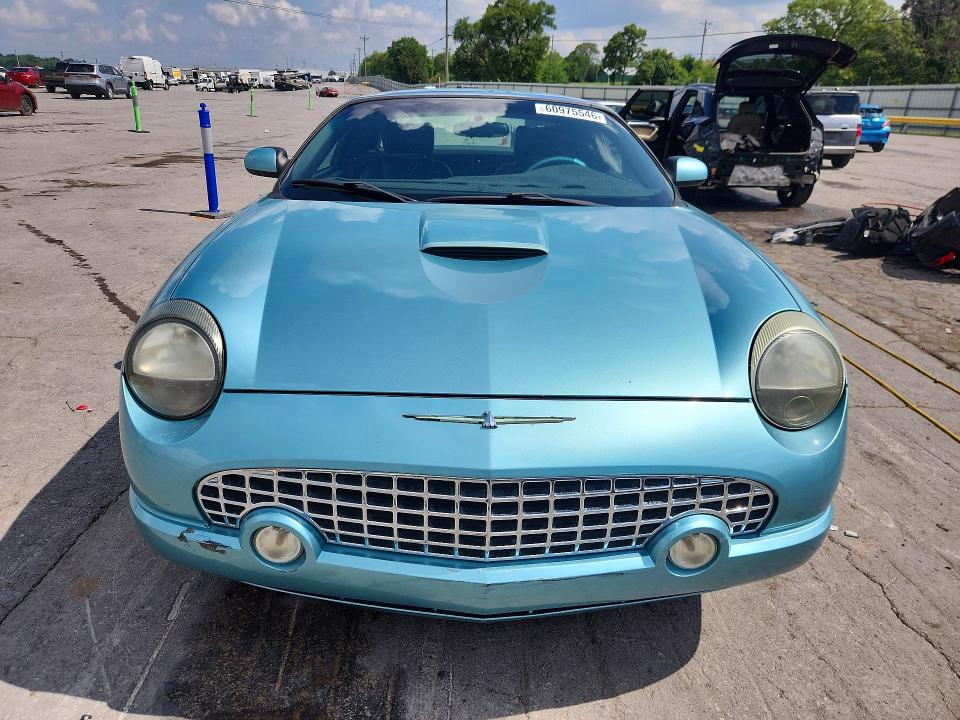 2002 Ford Thunderbird მანქანა იყიდება აუქციონზე, vin: 1FAHP60A12Y100676, აუქციონის ნომერი: 60975546