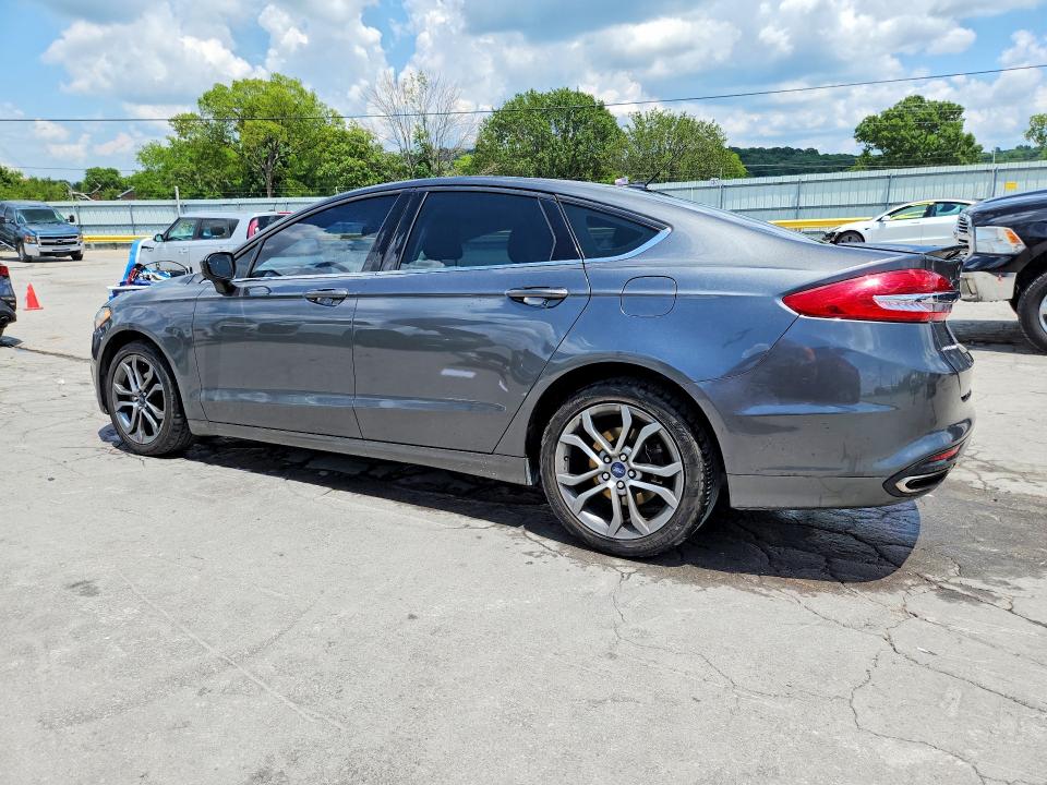 59655456 :رقم المزاد ، 3FA6P0T93HR356167 vin ، 2017 Ford Fusion مزاد بيع