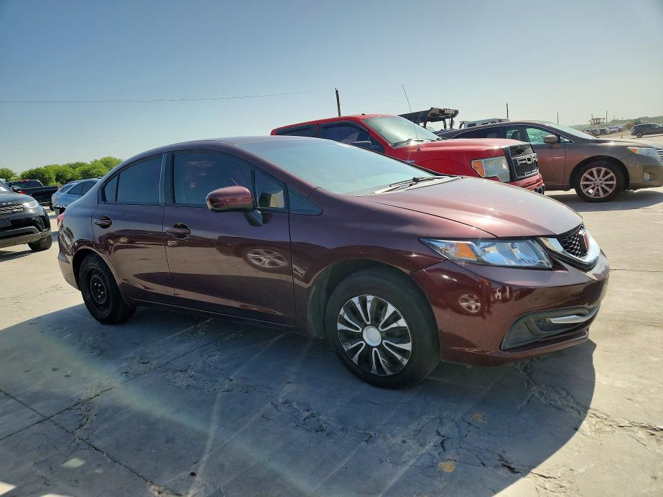 61900016 :رقم المزاد ، 19XFB2F52EE040968 vin ، 2014 Honda Civic مزاد بيع
