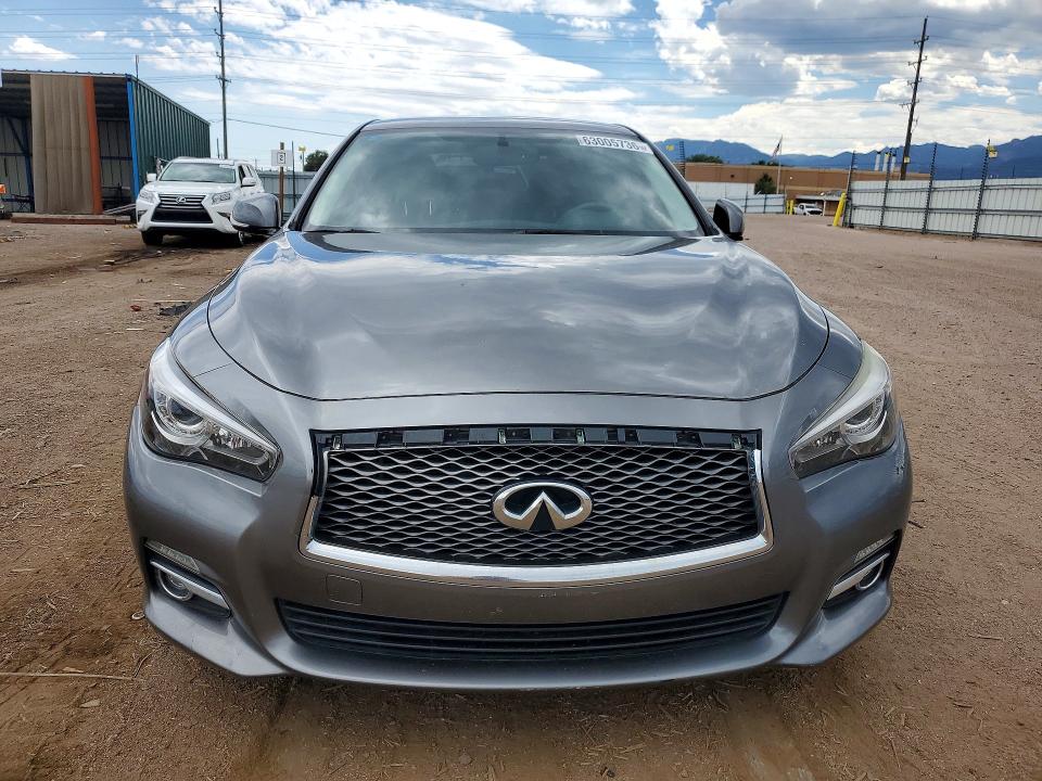 63005736 :رقم المزاد ، JN1BV7AR3EM700002 vin ، 2014 Infiniti Q50 مزاد بيع
