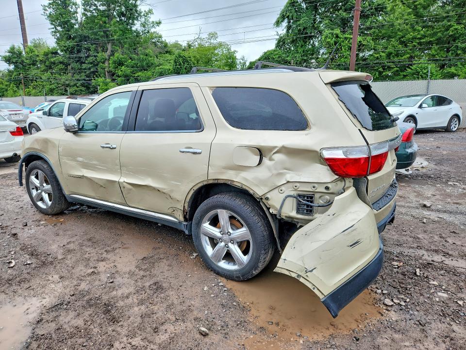2012 Dodge Durango მანქანა იყიდება აუქციონზე, vin: 1C4SDJET7CC153614, აუქციონის ნომერი: 59798326