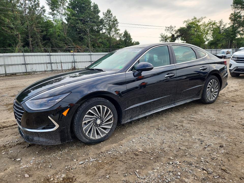 2021 Hyundai Sonata Hybrid მანქანა იყიდება აუქციონზე, vin: KMHL54JJ8MA034020, აუქციონის ნომერი: 61406416