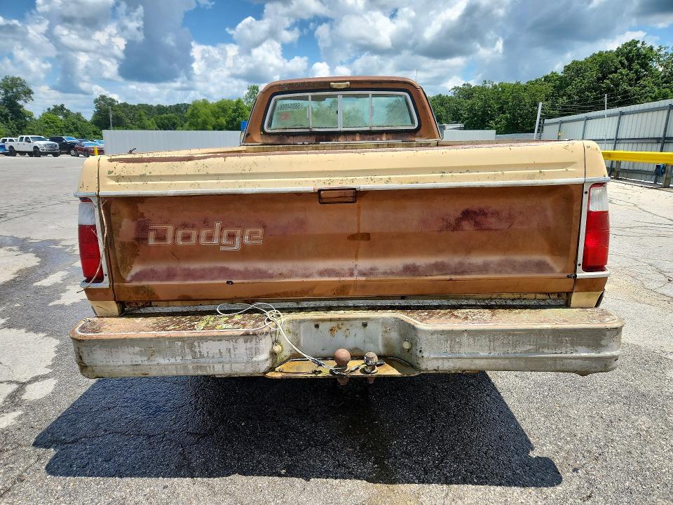 56054866 :رقم المزاد ، W14JF9S164997 vin ، 1979 Dodge W150 مزاد بيع