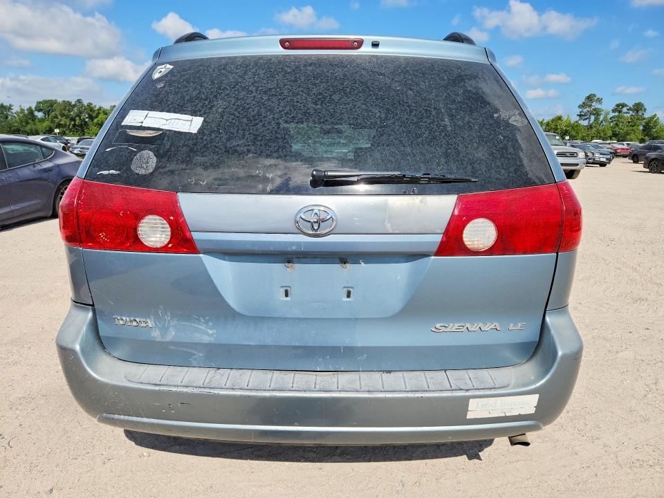 2006 Toyota Sienna მანქანა იყიდება აუქციონზე, vin: 5TDZA23C66S533496, აუქციონის ნომერი: 59614826