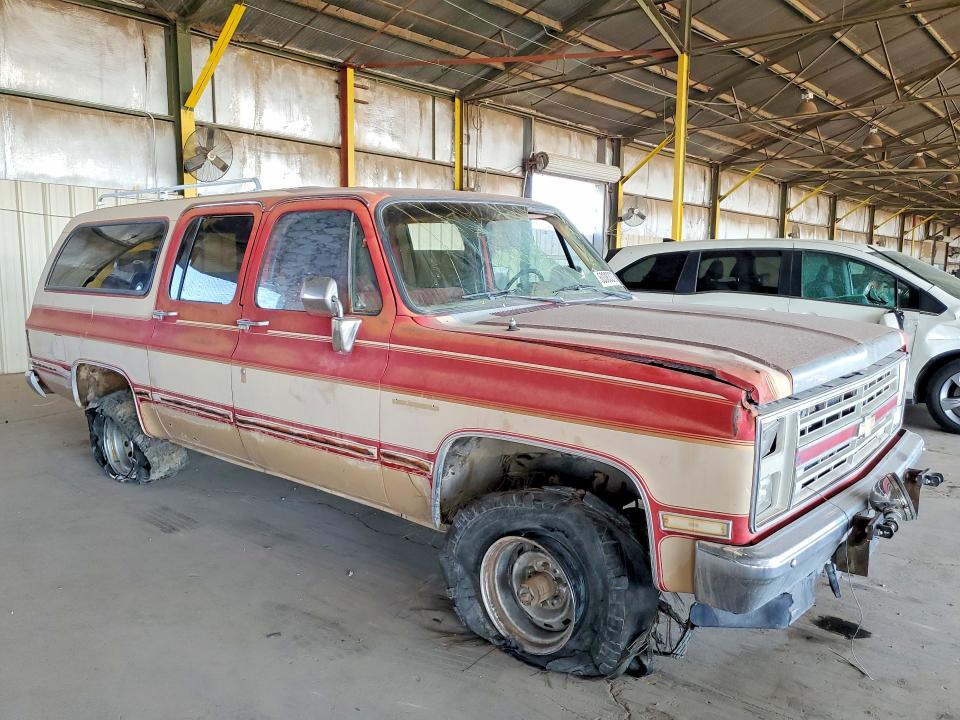 1987 Chevrolet Suburban მანქანა იყიდება აუქციონზე, vin: 1GCEV16K4HF115571, აუქციონის ნომერი: 60383276