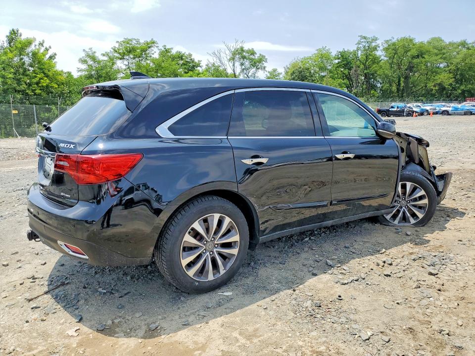 Продажа на аукционе авто 2014 Acura Mdx, vin: 5FRYD4H69EB032458, номер лота: 61051106