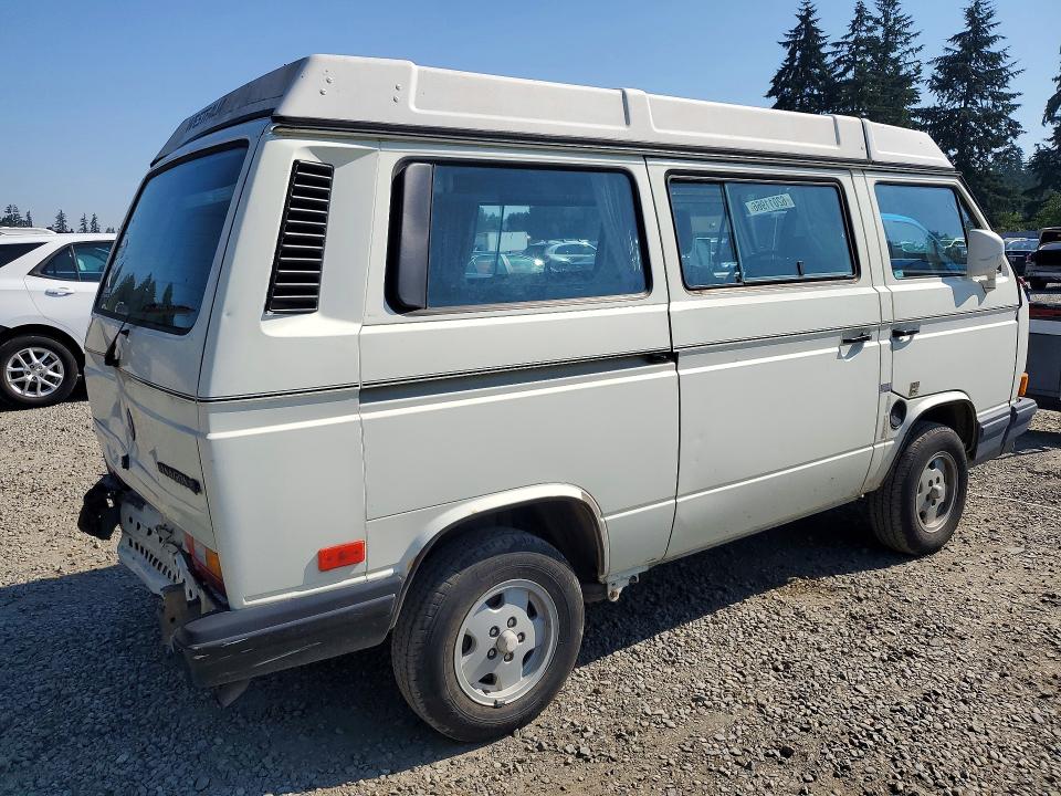 62011966 :رقم المزاد ، WV2ZB0256LG116424 vin ، 1990 Volkswagen Vanagon مزاد بيع