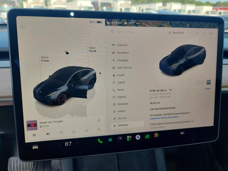 Aukcja sprzedaży 2024 Tesla Model Y, vin: 7SAYGDEE3RF163818, numer aukcji: 62217726
