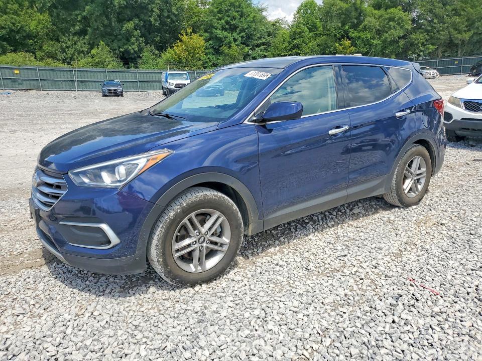 61307696 :رقم المزاد ، 5XYZTDLB6JG565660 vin ، 2018 Hyundai Santa Fe Sport مزاد بيع