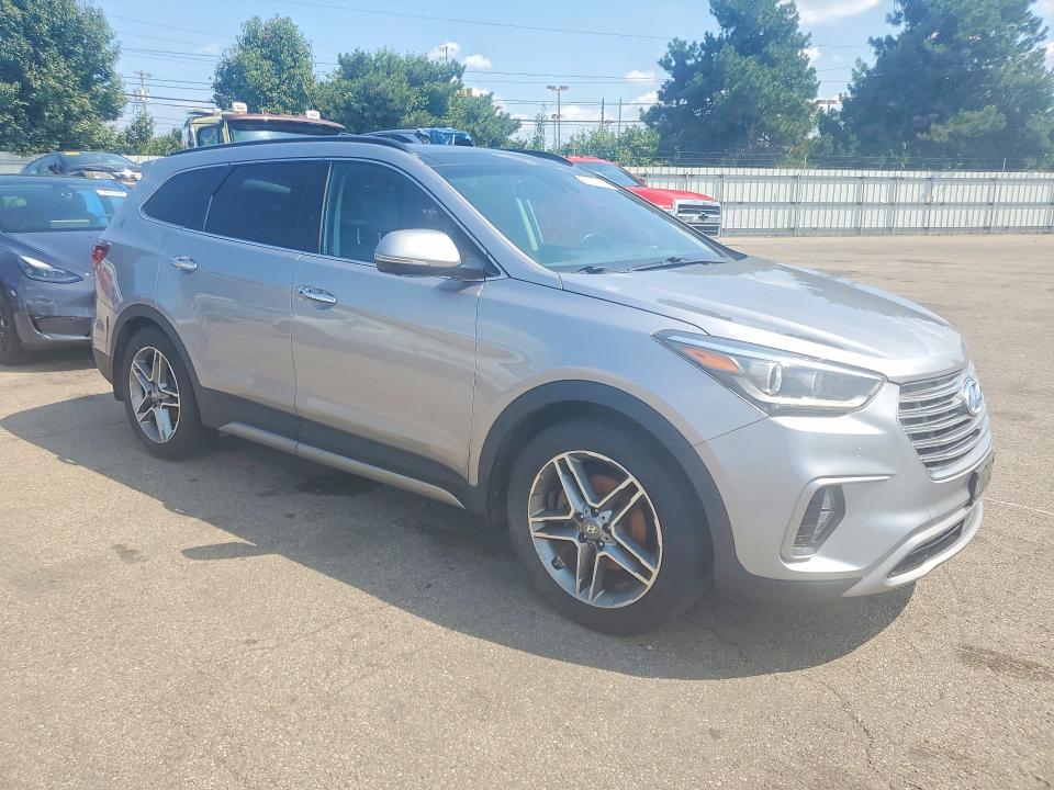 2017 Hyundai Santa Fe მანქანა იყიდება აუქციონზე, vin: KM8SRDHFXHU248464, აუქციონის ნომერი: 61130906